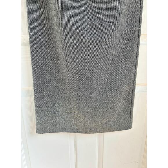 Vintage Black and White Tweed Wool Blend Column Skirt Size Small | Vintage Liz - Picture 3 of 5